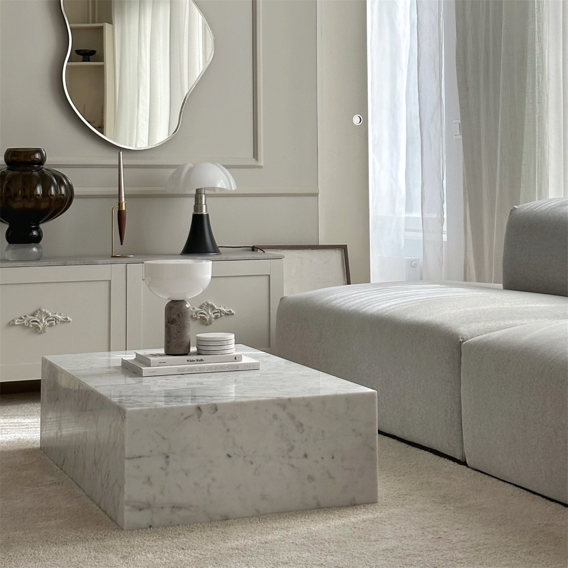Audo plint carrara marmori