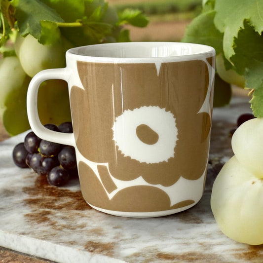 Marimekko unikko muki 4dl beige